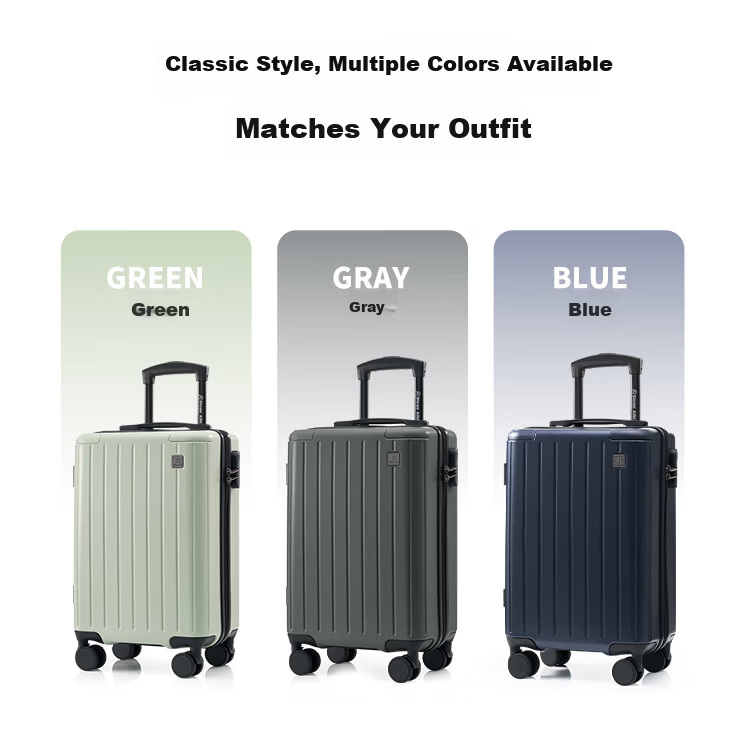 DICON AIBI DA 20-inch Carry-on Luggage, 24-inch Large Capacity Travel Suitcase with Trolley and Combination Lock 5