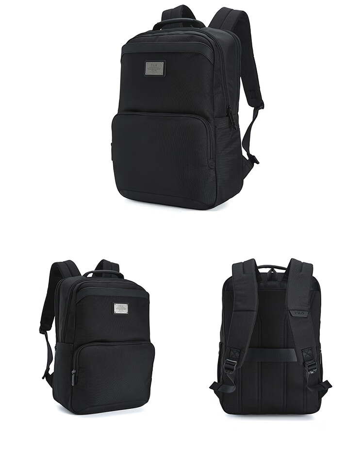 FILA Official Men's Backpack 2026 Fashion Commuter Business Laptop Bag 19