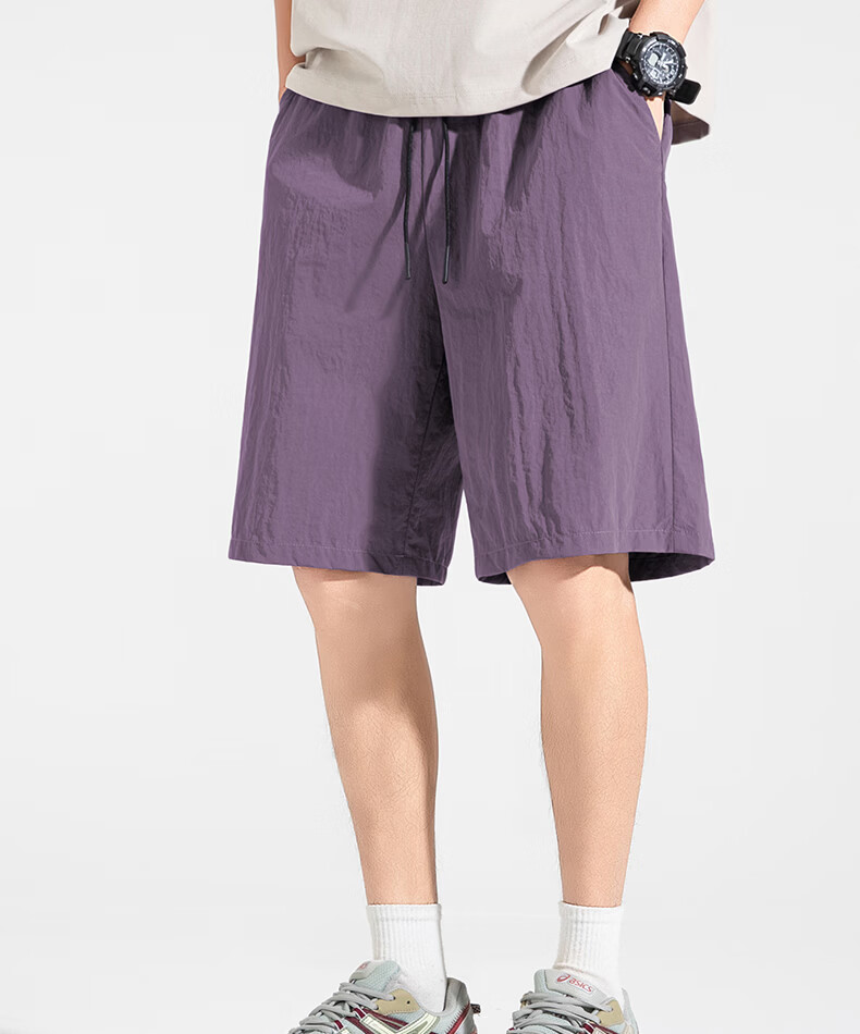 GENIOLAMODE Semir Group Men's Summer New Mountain Style Outdoor Breathable Casual Five-Point Shorts 21