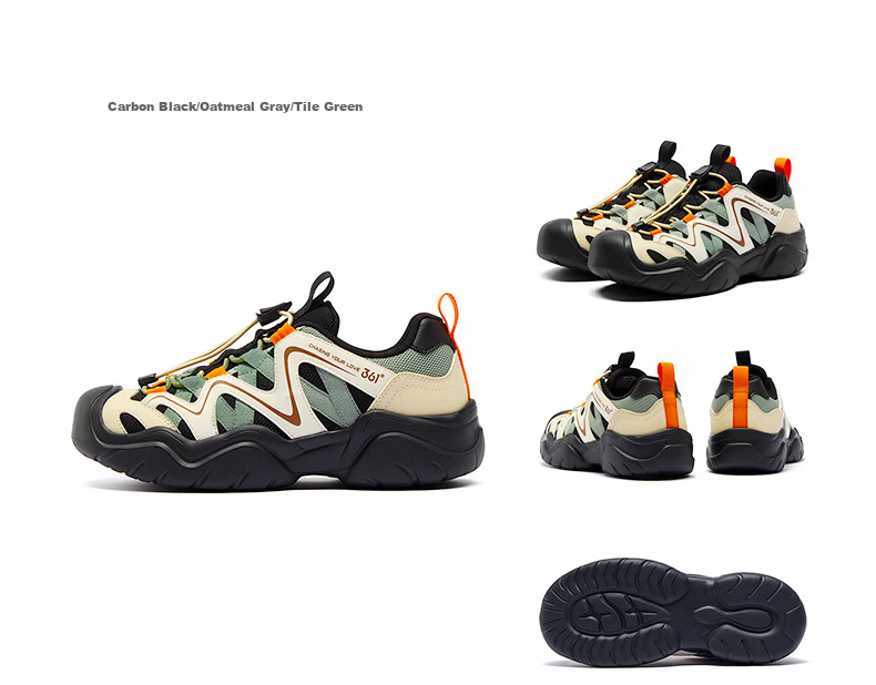 361° Kids Sports Shoes 2026 Spring Boys and Girls Lightweight Rebound Outdoor Casual Running Shoes White Size 37 17