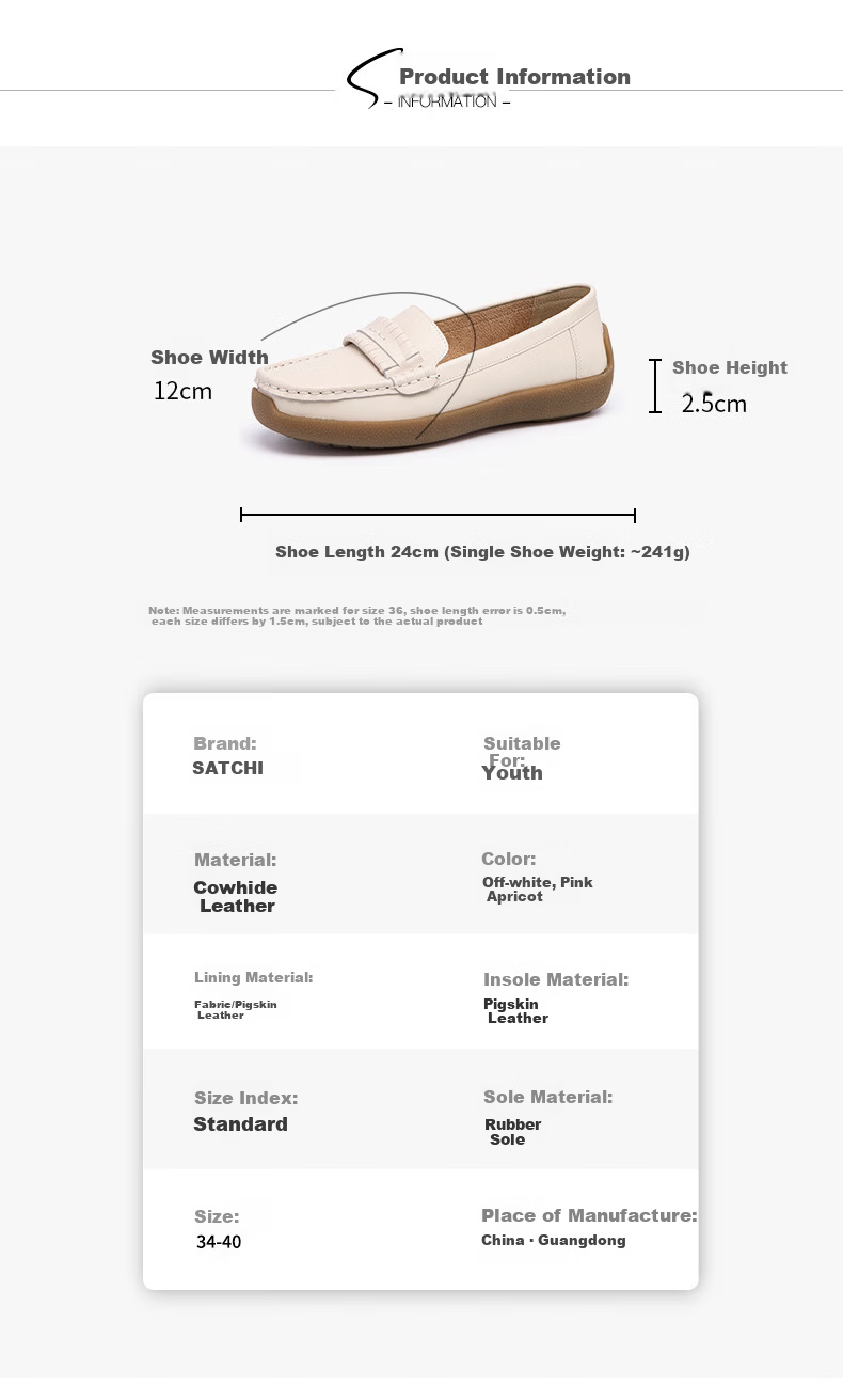 SATCHI Deep Mouth Soft Low Flat Women's Shoes 2025 Comfortable Casual Middle-aged and Elderly Shoes M618021B 3