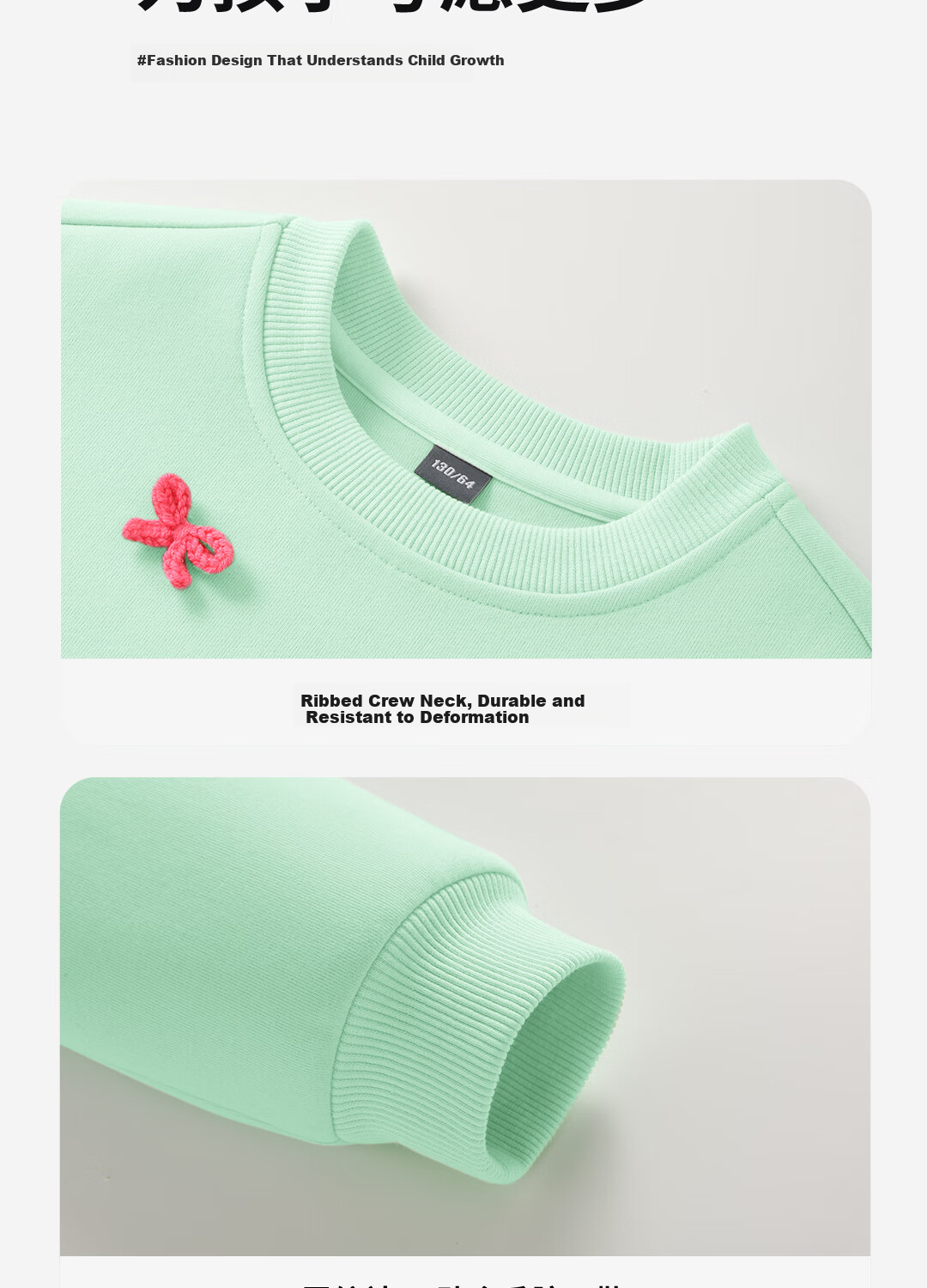 Disney Kids Sweatshirt 2026 Spring New Girls' College Style Korean Version Long Sleeve Top 13