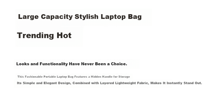 GOLF Lightweight Business Laptop Bag Women's 14-Inch Briefcase Commuter Tote with Hidden Handle Sleeve 5