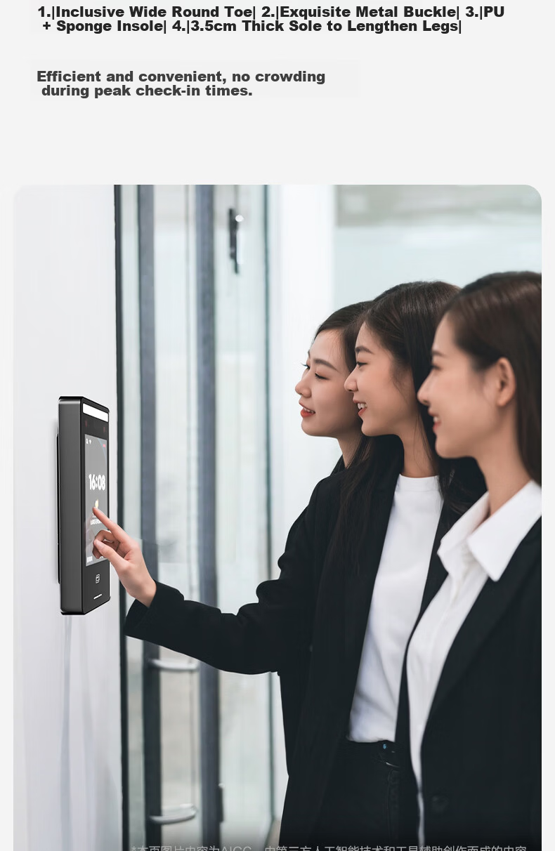 Deli Face Recognition Access Control All-in-One Machine Attendance Access Control Machine Facial and Palm Vein Recognition Building Access Control Enterprise Office Attendance Clocking Machine AC512 11