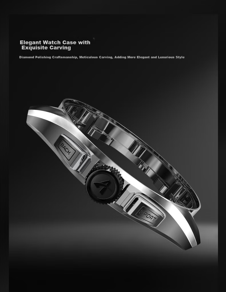 Beidou Astrolink G Blue Hybrid Smart Running Cycling Sports Multifunction HarmonyOS Men's Watch New Arrival 11