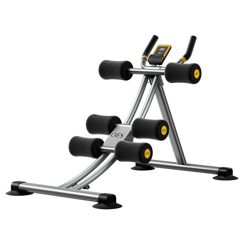 OES Abdominal Crunch Machine Waist Slimming Sit-Up Assistant Home Ab Workout Equipment Indoor Fitness Device