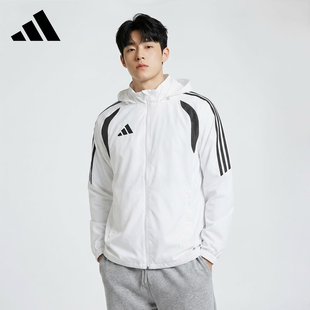 Adidas Men's Soccer Series TIRO26L WB Woven Jacket JY9734 White XL