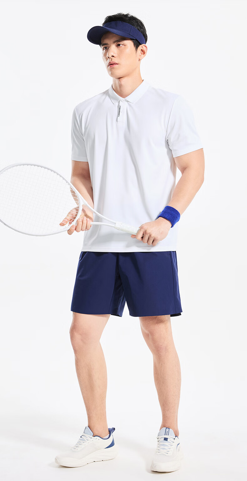 Hongxing Erke Sports Polo Shirt Summer New Sun Protection Short Sleeve T-Shirt Outdoor Quick-Dry Casual Men's Business Trendy Brand Top 10