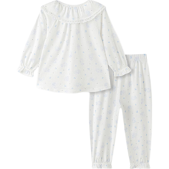 BALABALA Girls' Pajama Set, Autumn Children's Loungewear, Cute Sweet Outfit for Toddlers And Babies, Suitable for Going Out, 209325171001