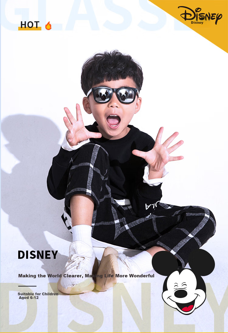 Disney Children's Sunglasses for Girls, Kids' Outdoor Travel Vacation UV Protection Eyewear 1