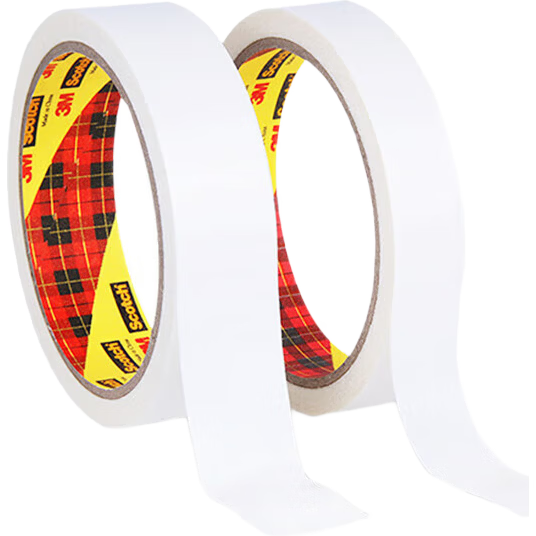 3M Double-Sided Tape for Spring Festival Couplets, Double-Sided Cotton Paper Tape, Office Supplies, Value Pack 200C-18