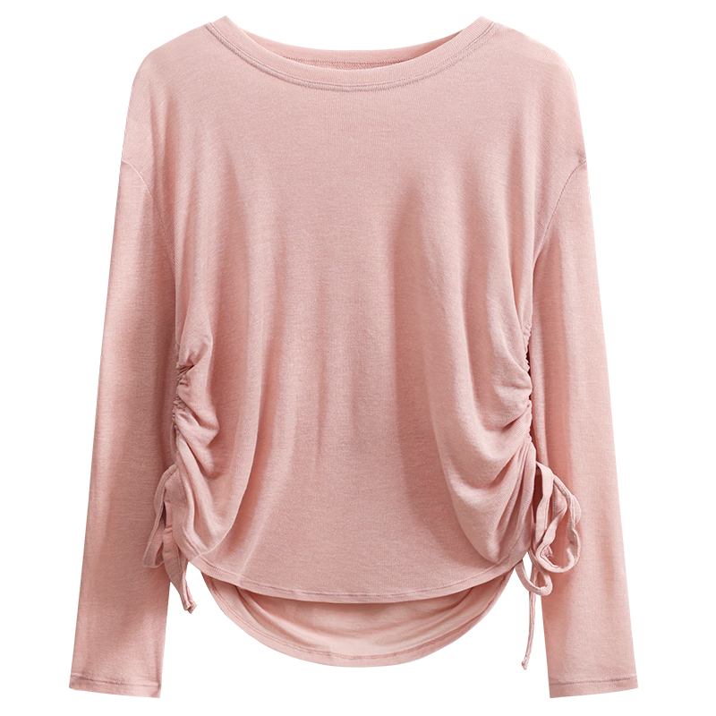 DRUR Premium Women's Loose Fit Yoga T-Shirt Lightweight Quick-Dry Sports Top for Fitness Outdoor Tennis Badminton Training Shirt