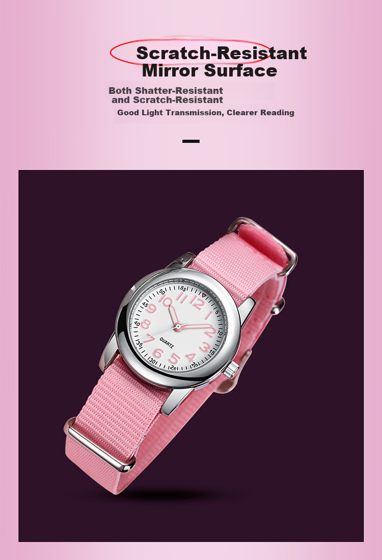 Gigididi Gege Di Children's Watch Quartz for Boys and Girls Elementary Students Birthday Gift Luminous Hands GD102W10 8