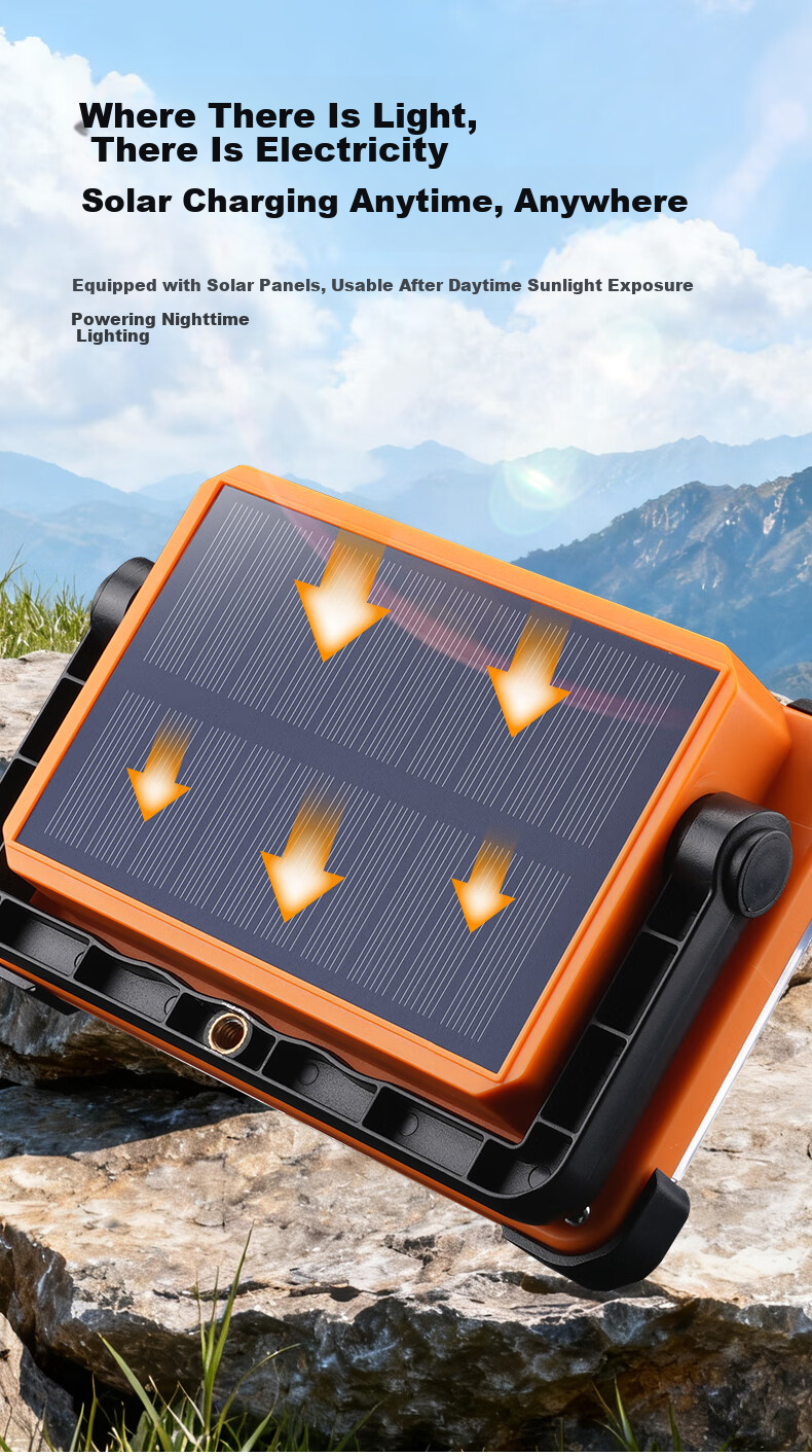 SupFire FS19-B Rechargeable Camping Light Long-lasting High Brightness Emergency Power Outage Worksite Floodlight 7