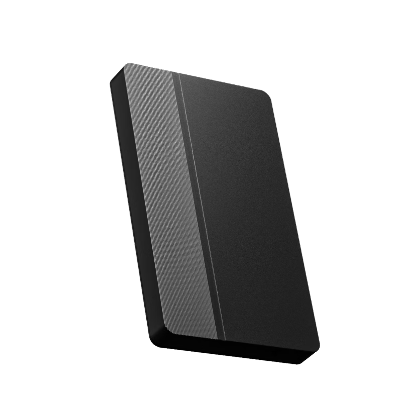 Newsmy 500GB Portable Mechanical Hard Drive StarFeng Series USB 3.0 Integrated Cable 2.5-inch Black Data Backup Large USB Drive