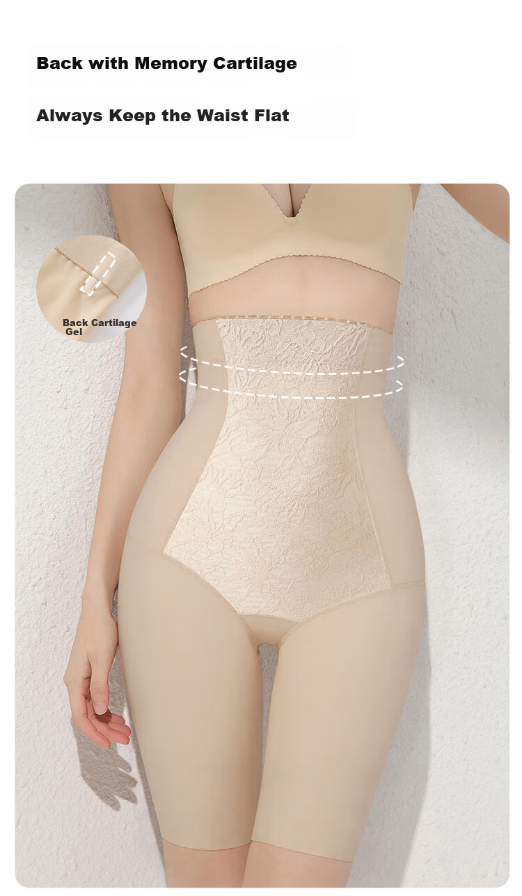 GRACEWELL High Waist Shaping Women's Butt Lifting Tummy Control Postpartum Body Shaping Strong Waist Slimming Hip Lift Thin Underwear 3