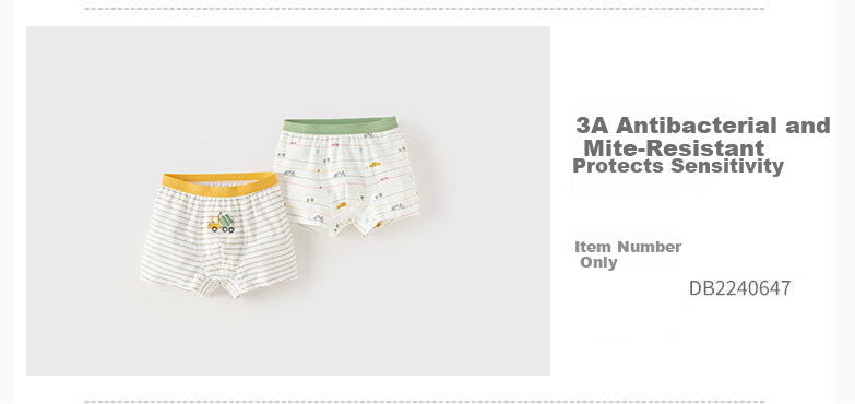 DAVE & BELLA Boys' Underwear 2-Pack Toddler Boxer Briefs Baby Kids Comfortable Cotton Shorts 3