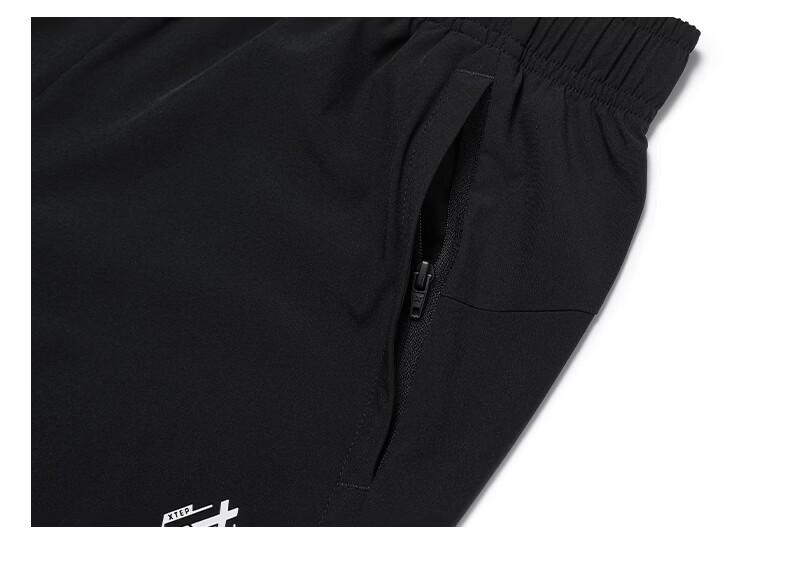 Xtep Yuyi Ice Silk Sun Protection Men's Shorts Five-Point Original Yarn Cool Outdoor Trend Quick-Dry Summer Woven Shorts 27