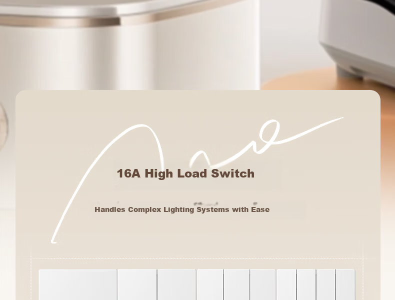 CHNT Switch Socket No-Paint Cream Style Large Panel Socket Faceplate Concealed X1M One-Gang Two-Way Control Phantom Silver Gray 26