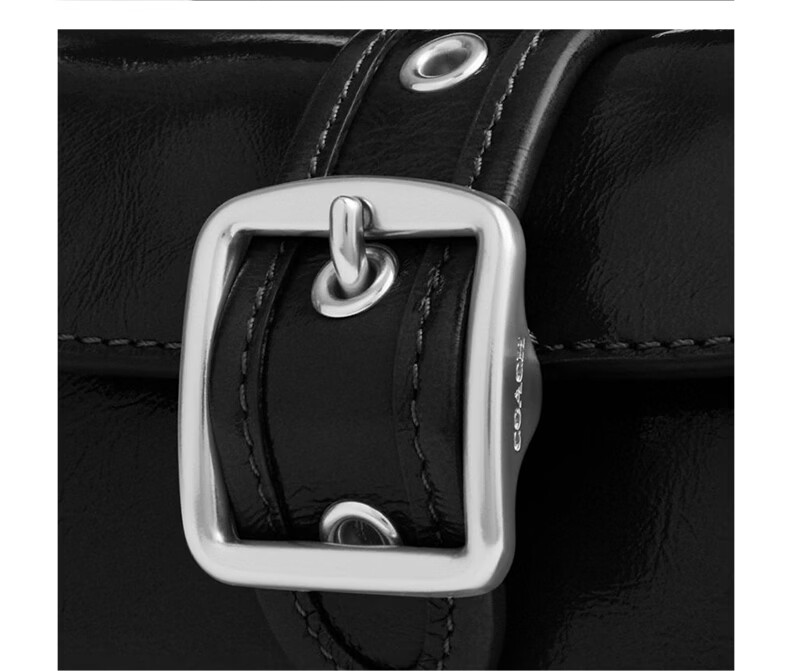 COACH Women's ASHTON Mini Shoulder Crossbody Bag Black CDB19 9
