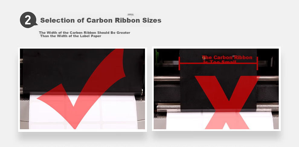 ARGOX Thermal Transfer Barcode Label Printer Universal Carbon Ribbon Enhanced Full Resin Mixed Base Carbon Ribbon for Carbon Ribbon Printer Enhanced Wax 110mm*300m 12