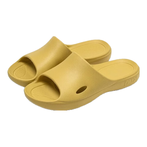 Puxishanai Unisex Summer Slippers Canglan Yellow Size 37-38
