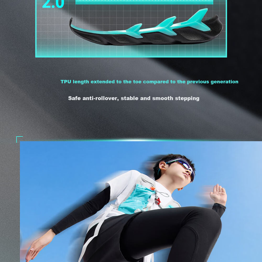 Anta Kids Bow Speed 2.0 Boys Running Shoes 2026 Professional Running Shoes Student Training Dial Children's Shoes A12615505H 8