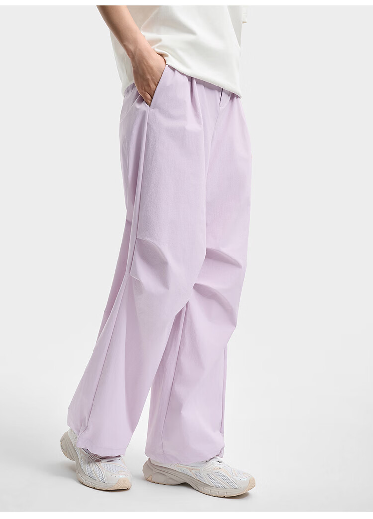 FILA Official Women's Woven Long Pants 2026 Summer New Moisture-Wicking Quick-Dry Sun-Protective Cargo Pants 24