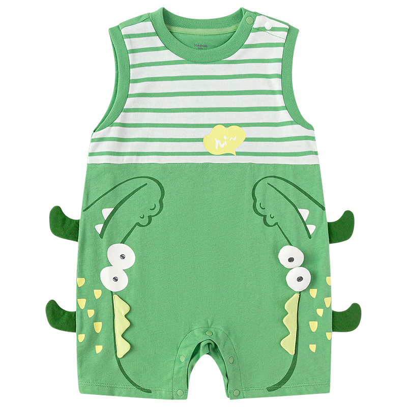 BALABALA Children's Clothing, Baby Romper, Newborn Onesie, Outdoor Baby Clothes, 2026 New Summer Style, Cute Animal Desig
