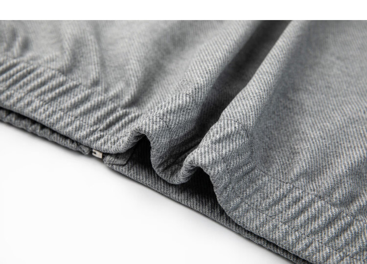 Demana [Instant Out Series] Spring Cloud Cotton Color-Block Lapel Drop Shoulder Loose Fit Petite Women's Jacket 14