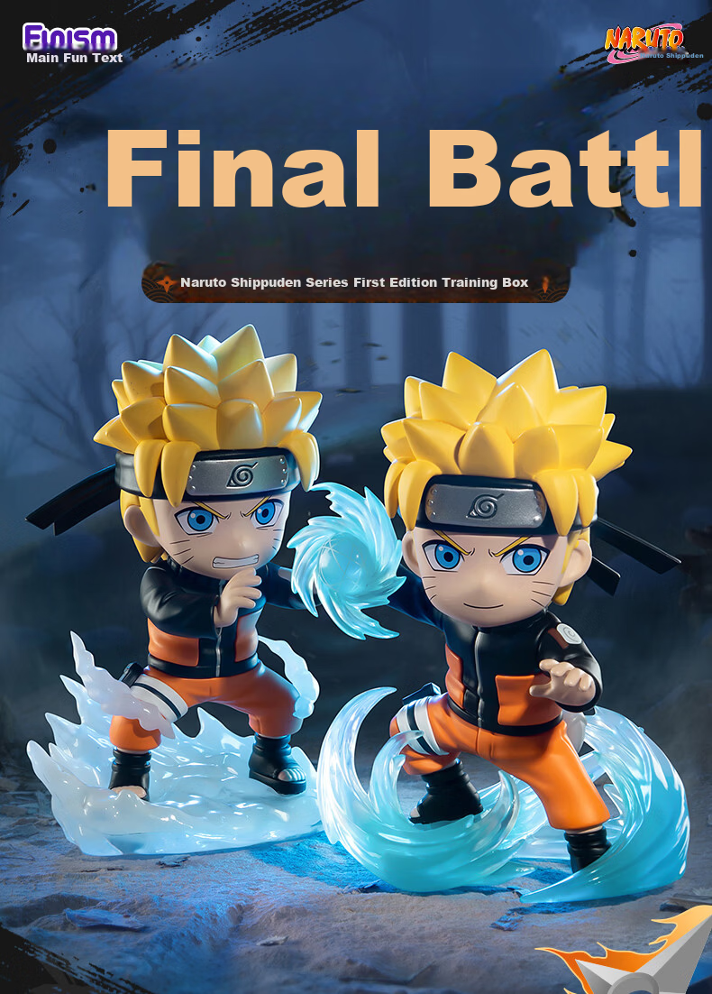 Funism Naruto Shippuden Ultimate Battle Blind Box Figure Gift for Women's Day - Naruto and Sasuke 1