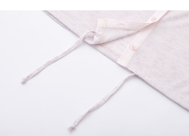 Demana Stylish Multicolor Yarn Effect Spring Korean Style Drawstring Spliced Loose Fit Petite Women's Shirt with Lapel Collar 4