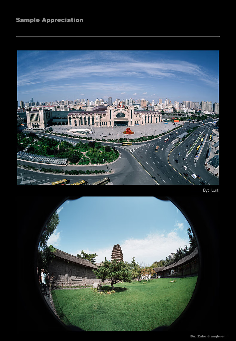 Brightin Star 10mm F5.6 Pro Ultra Wide Angle Pancake Fisheye Lens for Sony E Mount Black 24