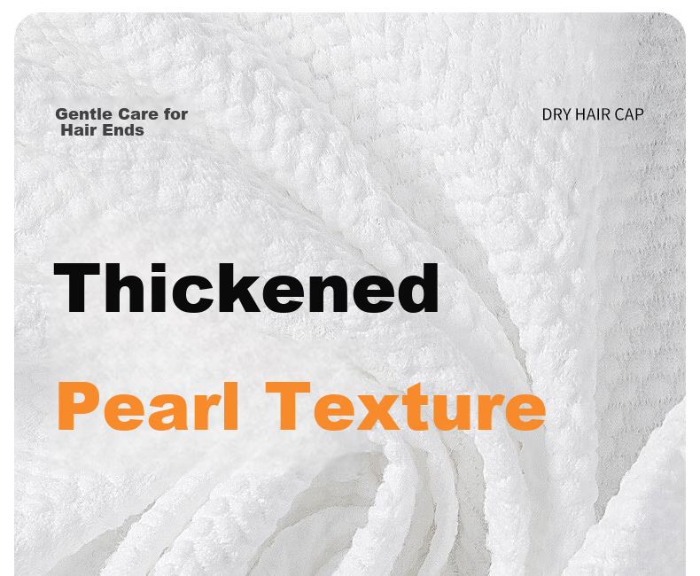 Beianshi Disposable Thickened Hair Drying Towel for Women, Individually Packaged, Absorbent Shower Cap, Travel Hotel Use, Pack of 3 5