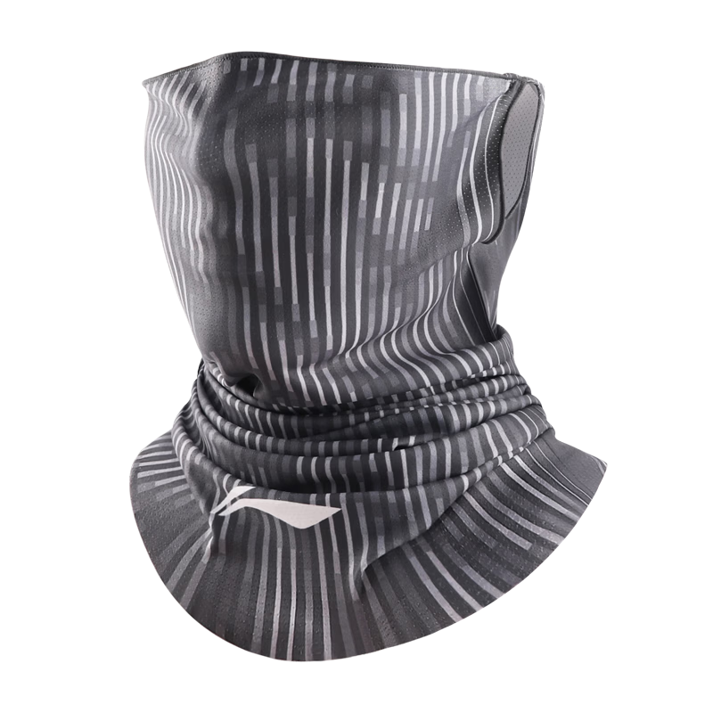 Li-Ning Unisex Sun Protection Face Mask UV Protection Ear-Hook Cycling Summer Ice Silk Mask Neck Gaiter Windproof Dustproof Scarf