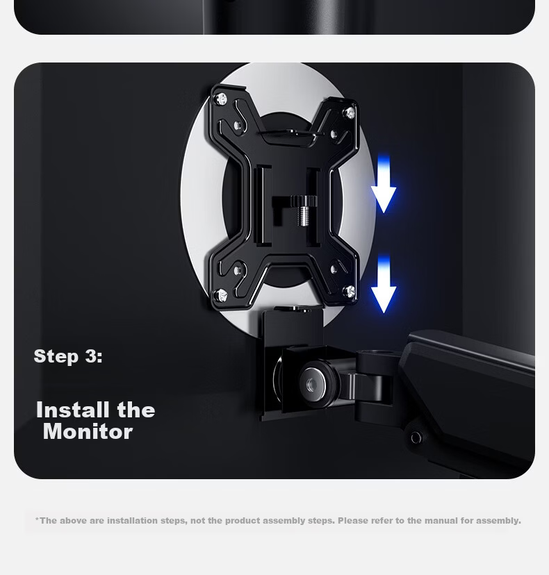 Deli Monitor Arm Mechanical Arm Display Screen Bracket Desk Clamp Computer Stand Gaming Monitor Riser MG701 27