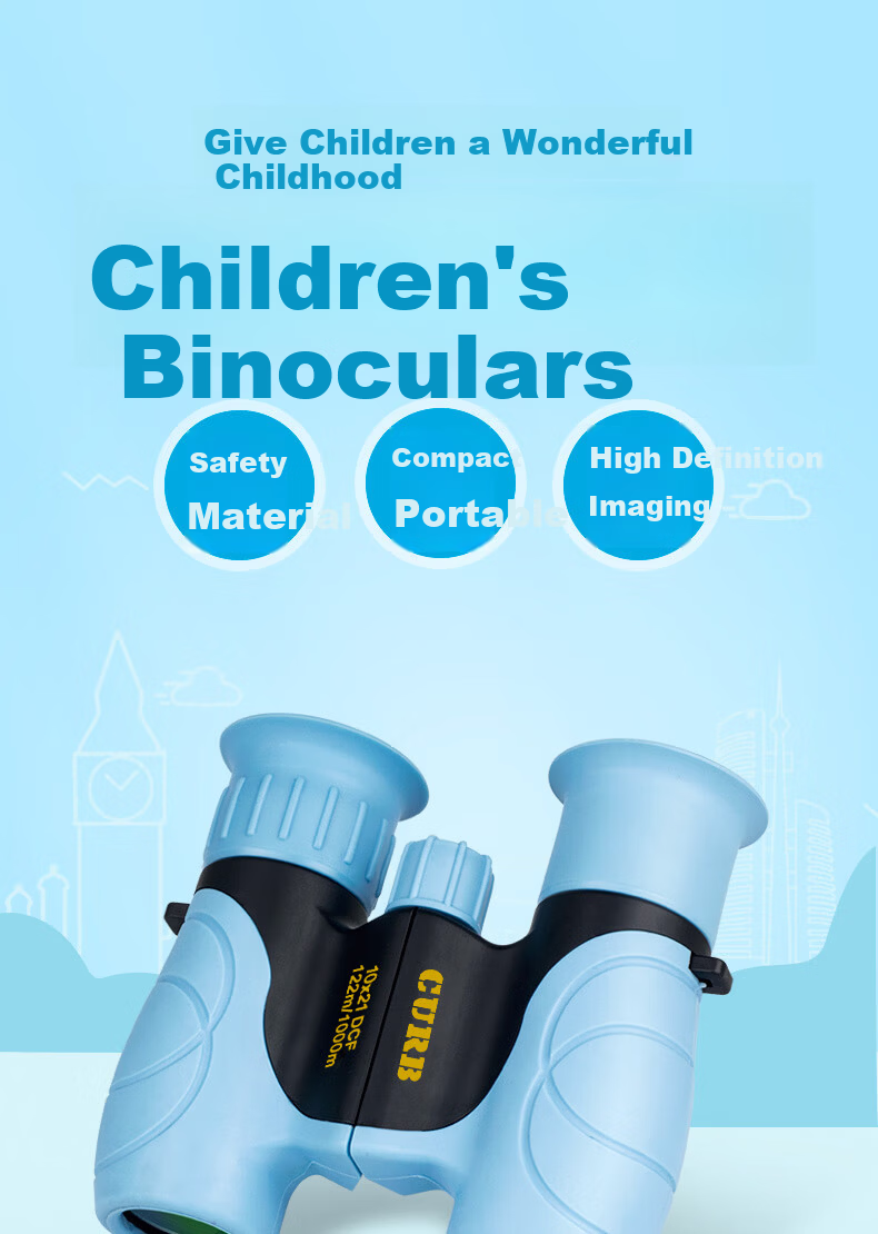 Jiapu Professional Children's Binoculars High-Definition High-Power Telescope for Boys and Girls Primary School Student Gift 1