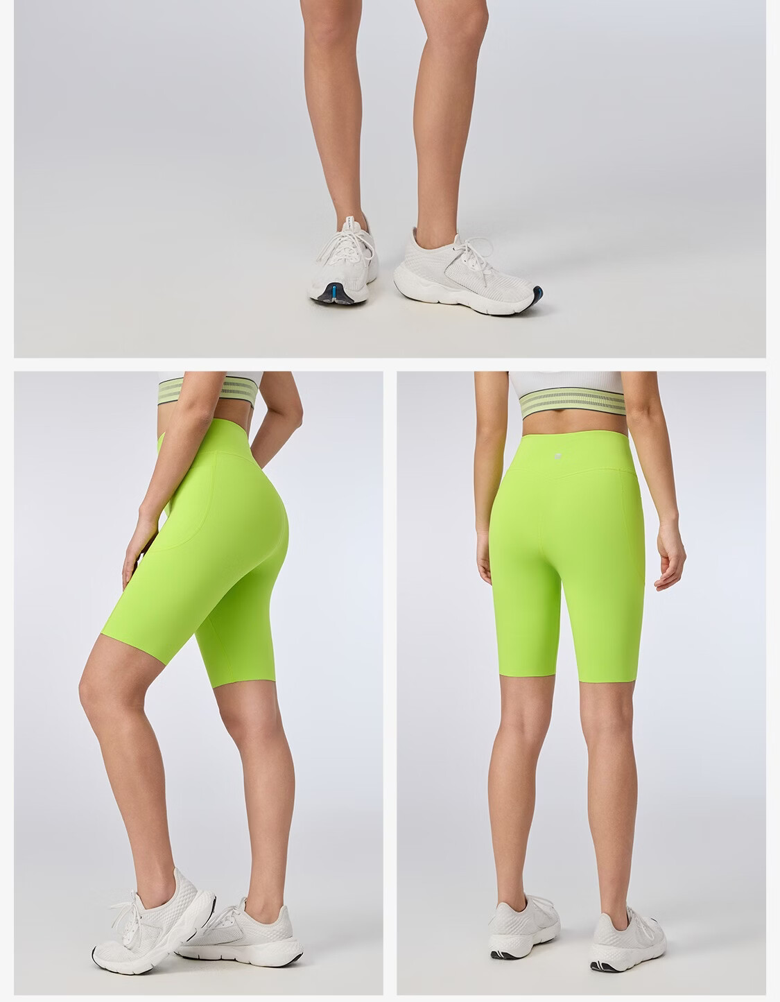 Keep New Yoga Shorts Women Spring Summer Fitness Sweat-Wicking Seamless Quick-Dry Cooling High Elasticity Four-Point Tight Pants 0613 12
