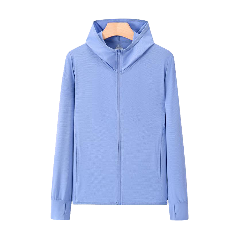 BURUITE Men's Summer UV Protection Lightweight Breathable Sunshade Ice Silk Skin Jacket Outdoor Fishing Windbreaker