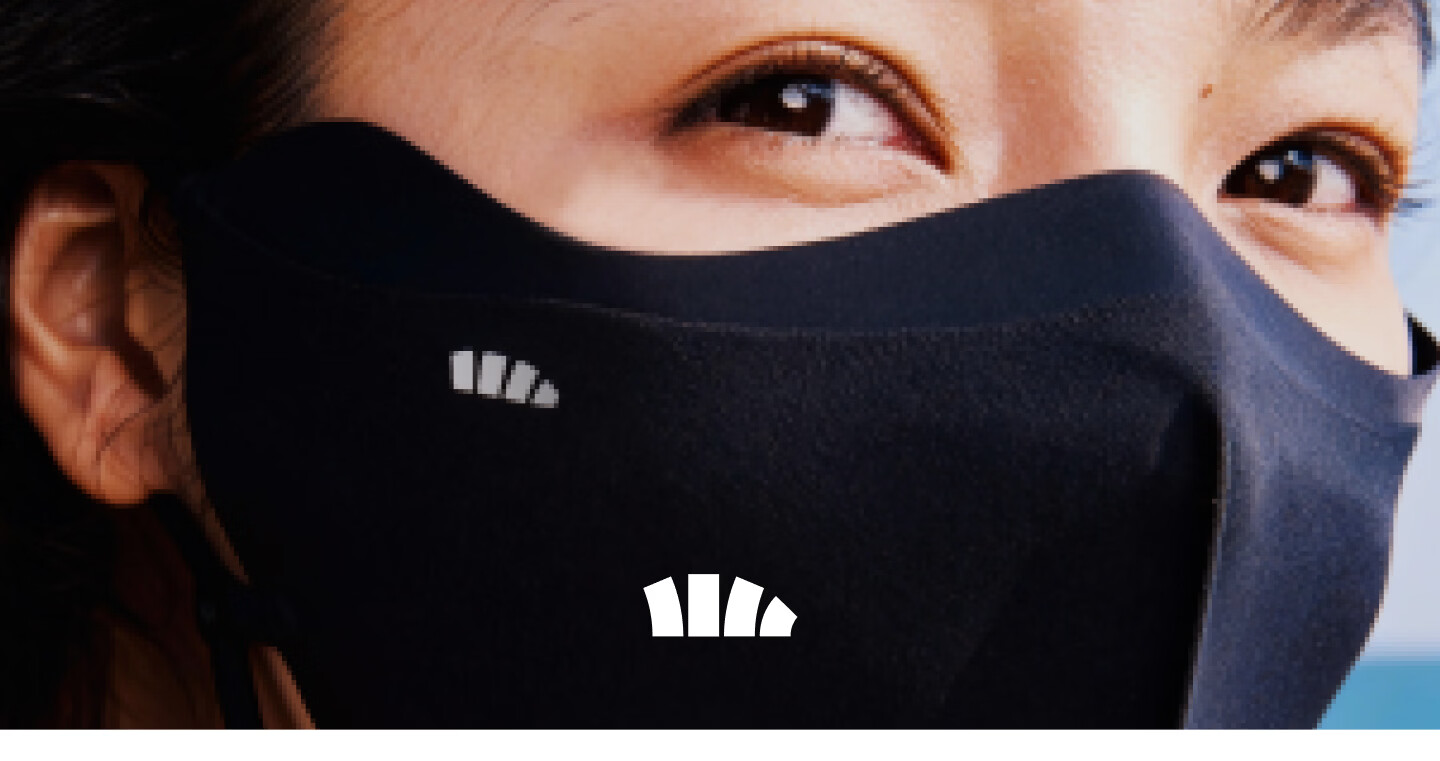 Beneunder Sunscreen Face Mask Full-Day Fresh Anti-Stuffy Eye Protection UV Protection Deodorizing Odor Neutralizing Black 1