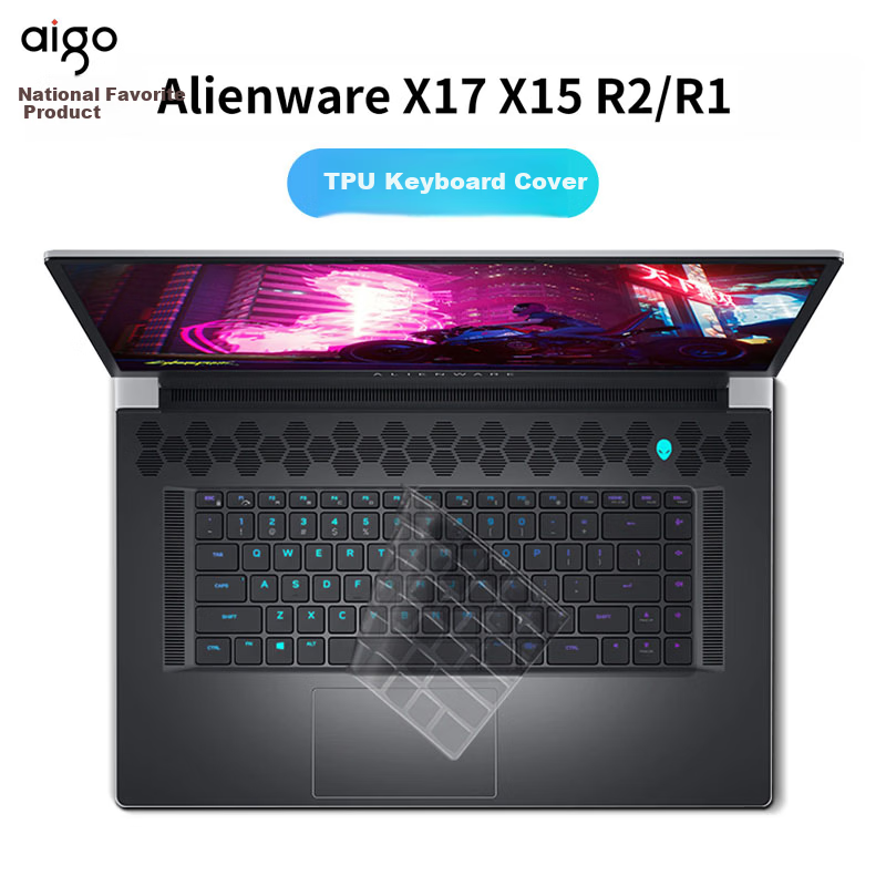 Aigo Alienware X17 X15 R2 R1 M15 R7 2022 R6 2021 R5 2021 Laptop Keyboard Cover Dustproof Waterproof