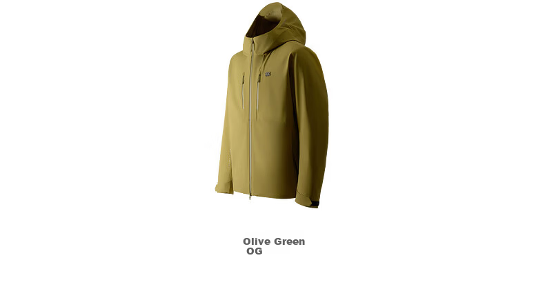 KOLON SPORT Outdoor Waterproof Breathable Windproof Durable Men's 2L Waterproof Jacket 13