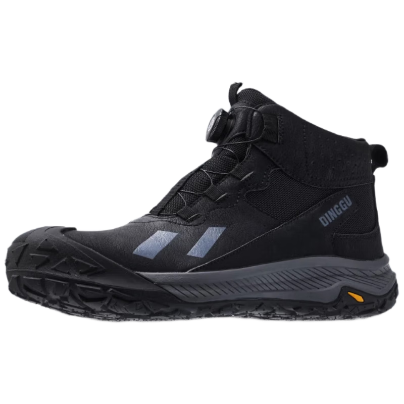 Dinggu Safety Shoes, Steel Toe, Puncture-Resistant, Smart Buckle, Wear-Resistant, High-Top, Autumn And Winter Men's Shoes, JD1358BGD42