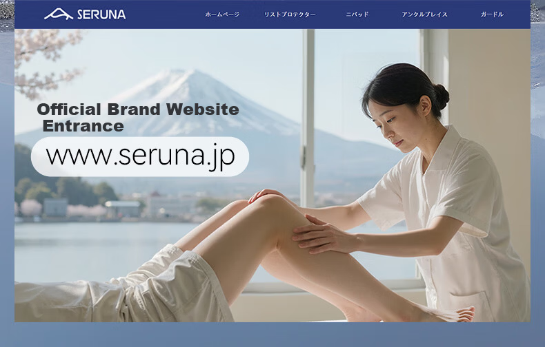 SERUNA Japanese Wrist Support Brace for Tendonitis, Wrist Strain, Sprain, Warmth, Unisex Sports Wristband for Badminton and Volleyball 2