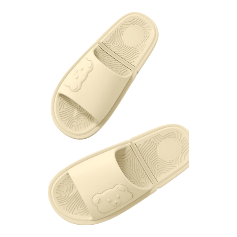 Qiumuxi Portable Foldable Slippers Men Non-Slip Travel Convenient Business Trip Hotel Couple Beach Women Sandals