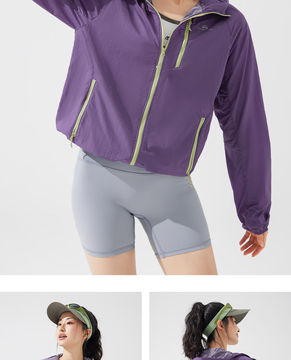 Toread Yang Chaoyue Same Style Ice Butterfly Sunscreen Jacket Women Outdoor Summer UV Protection Lightweight Breathable Sun Protection Coat 19