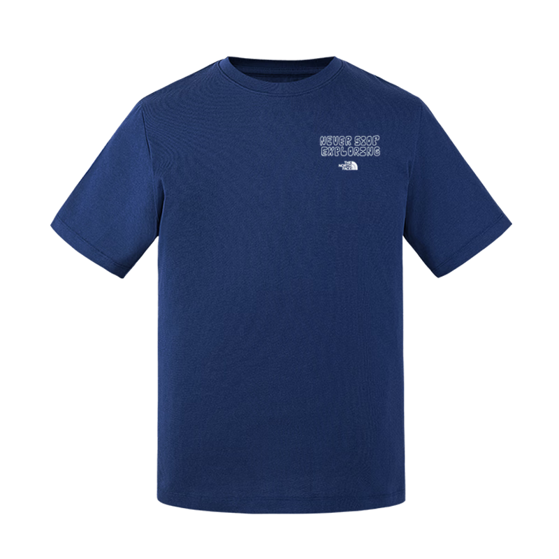 The North Face Men's Outdoor Casual Breathable Printed Short Sleeve T-Shirt 8GW0 Black/JK3 L