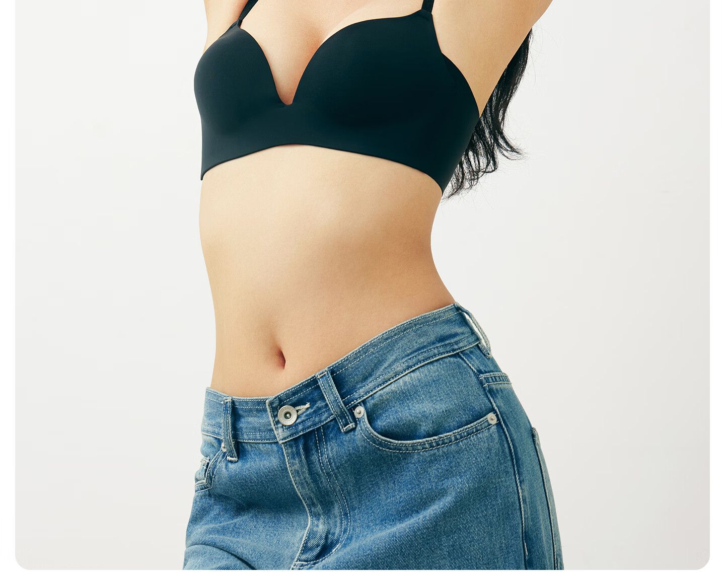 YOUKESHU Small Bust Push-Up Bra for Women Invisible Seamless Soft Support Wireless Side Breast Gathering New Style 16
