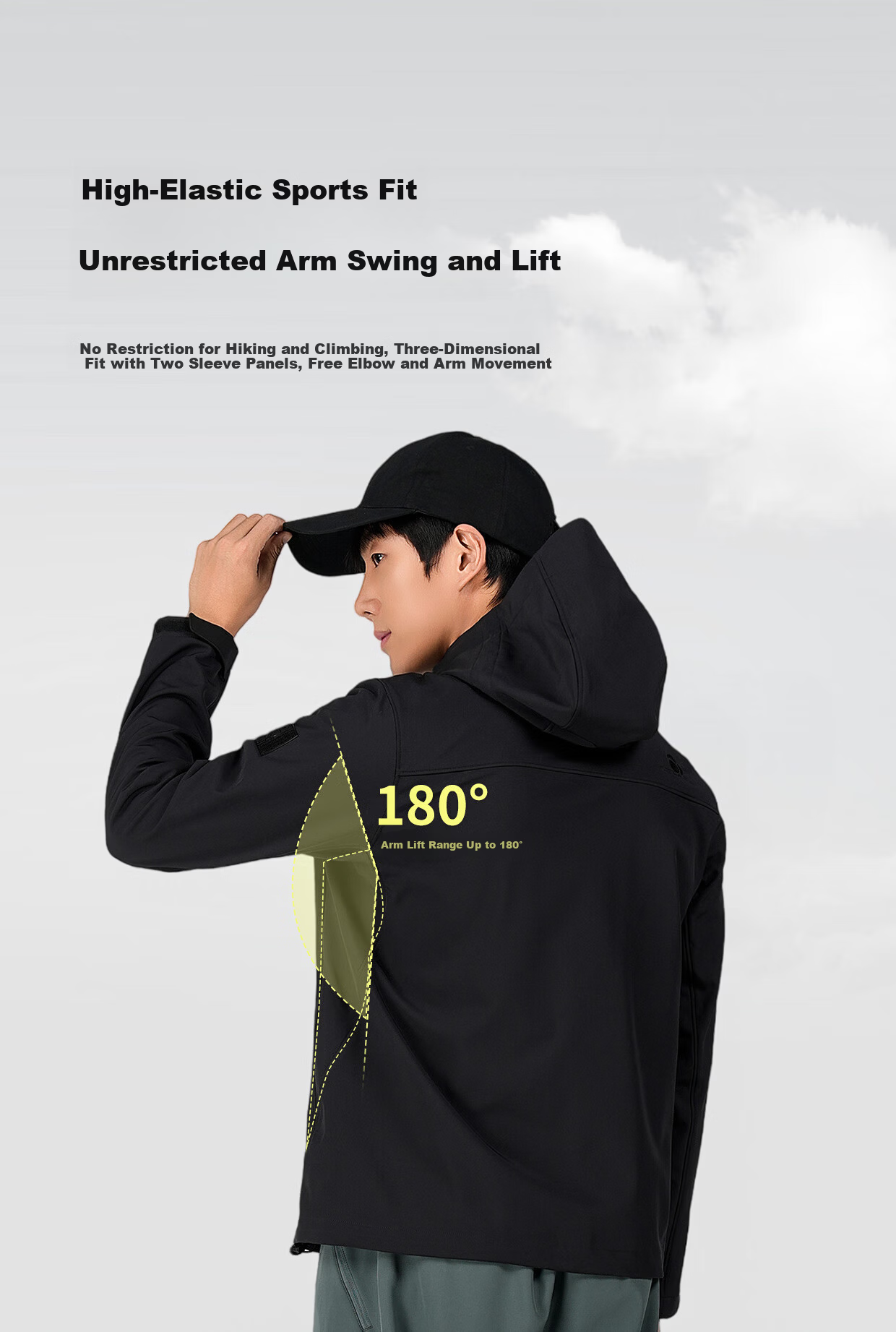SCALER Outdoor Softshell Jacket Unisex Windproof Warm Liner Mountaineering Hiking Coat F2916D31 11