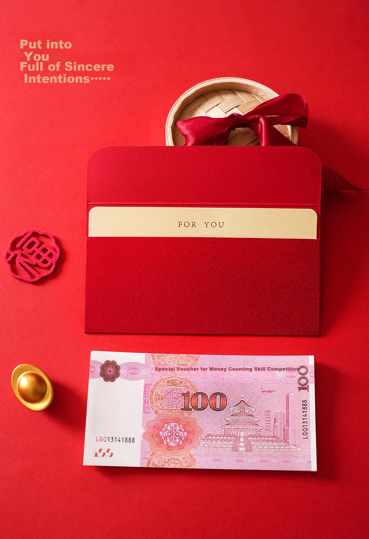 Qingxi Good Luck Year of the Horse 2026 New Lucky Red Envelopes Universal Custom Company Red Packets 6 Pieces 9